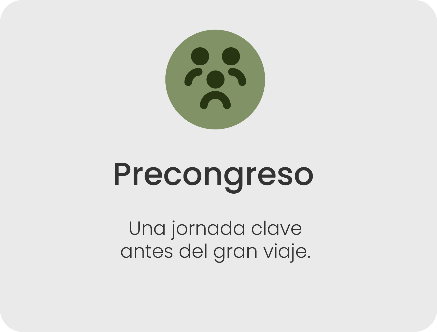 Precongreso