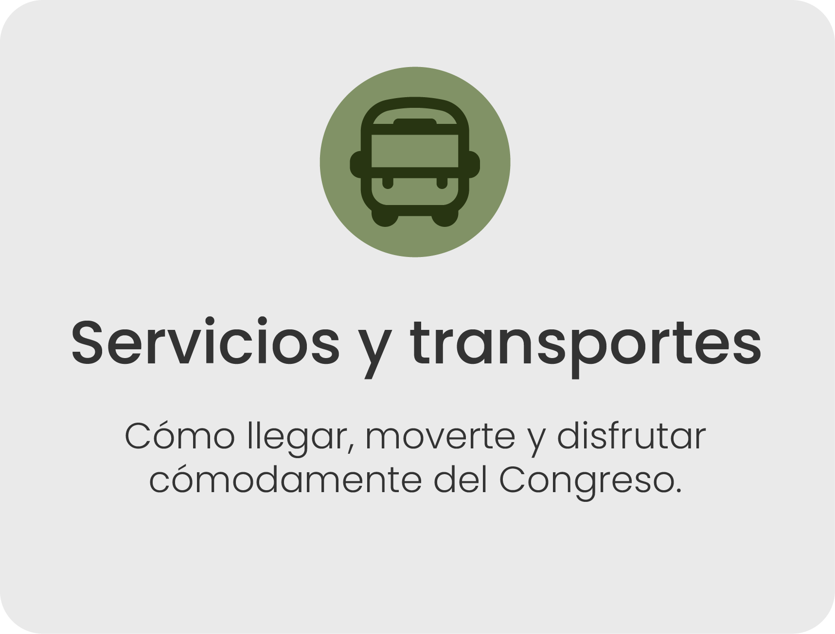 Servicios y transportes