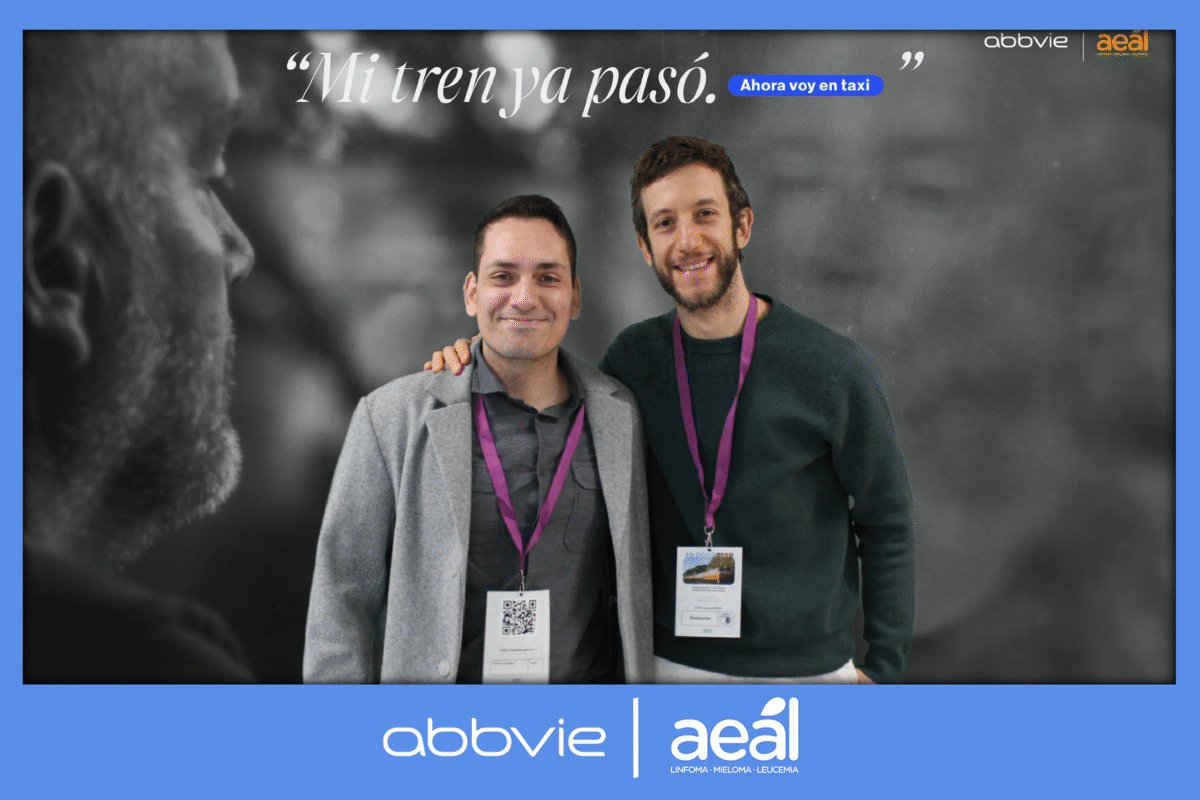 Foto del photobooth del 20 Congreso Iberoamericano de Pacientes con Cáncer