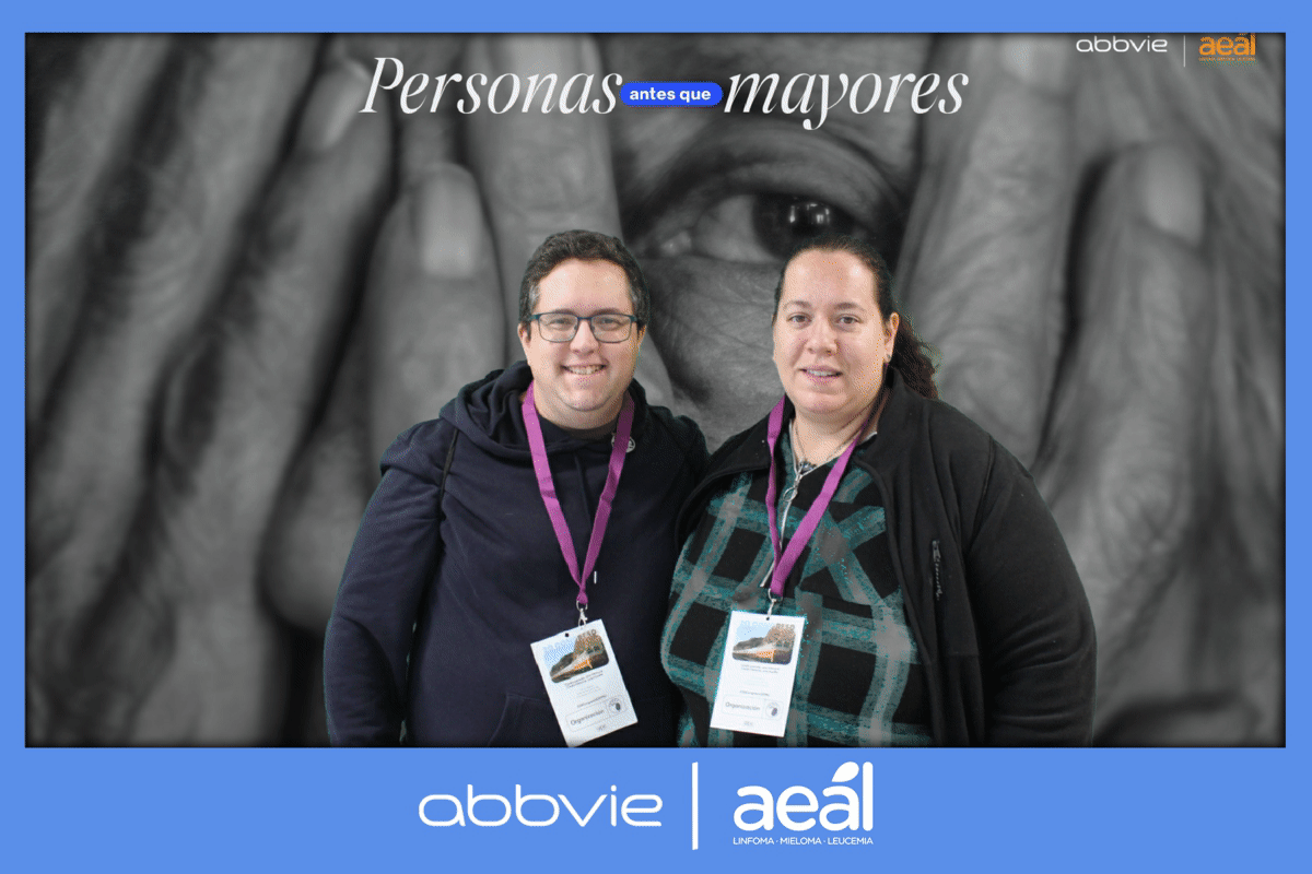 Foto del photobooth del 20 Congreso Iberoamericano de Pacientes con Cáncer