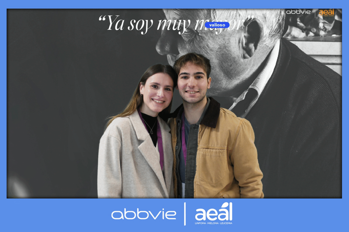 Foto del photobooth del 20 Congreso Iberoamericano de Pacientes con Cáncer