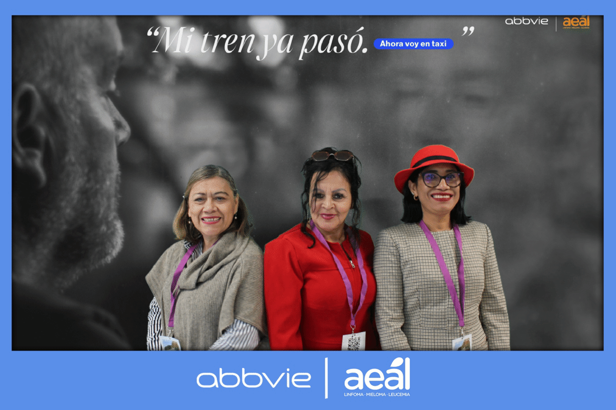 Foto del photobooth del 20 Congreso Iberoamericano de Pacientes con Cáncer