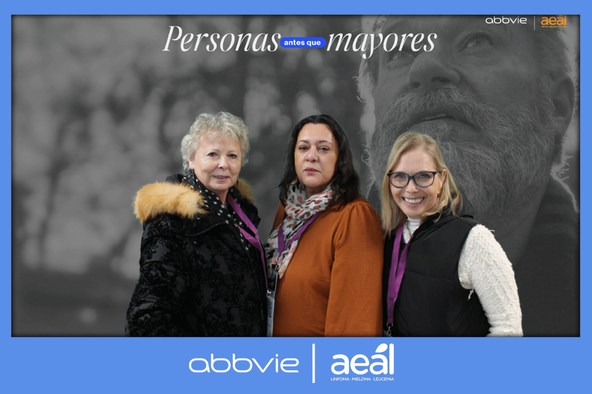 Foto del photobooth del 20 Congreso Iberoamericano de Pacientes con Cáncer