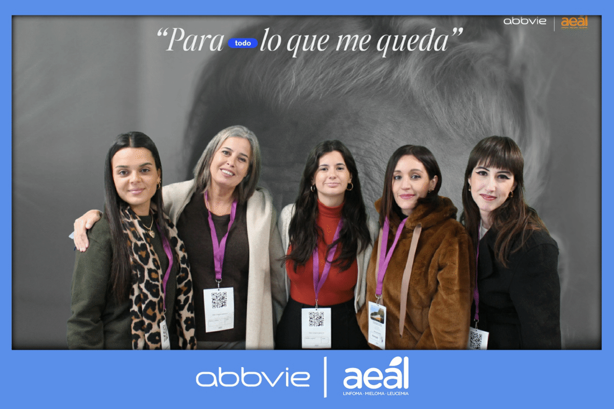 Foto del photobooth del 20 Congreso Iberoamericano de Pacientes con Cáncer