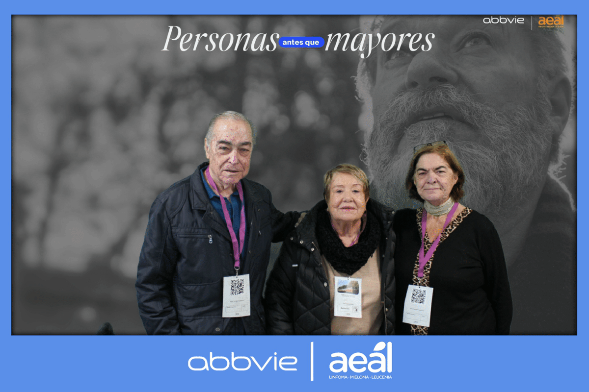 Foto del photobooth del 20 Congreso Iberoamericano de Pacientes con Cáncer