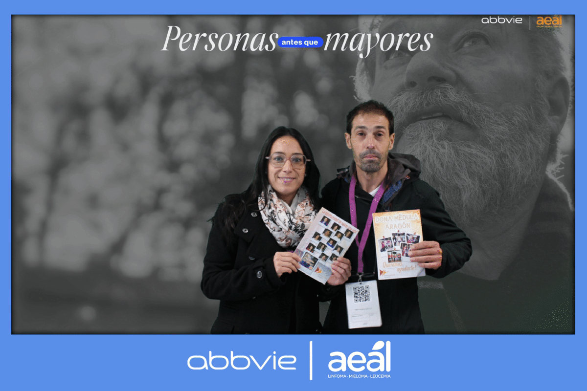 Foto del photobooth del 20 Congreso Iberoamericano de Pacientes con Cáncer
