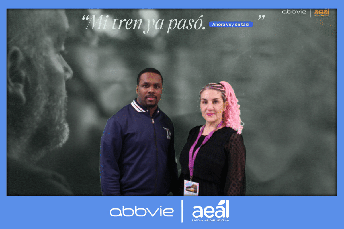 Foto del photobooth del 20 Congreso Iberoamericano de Pacientes con Cáncer