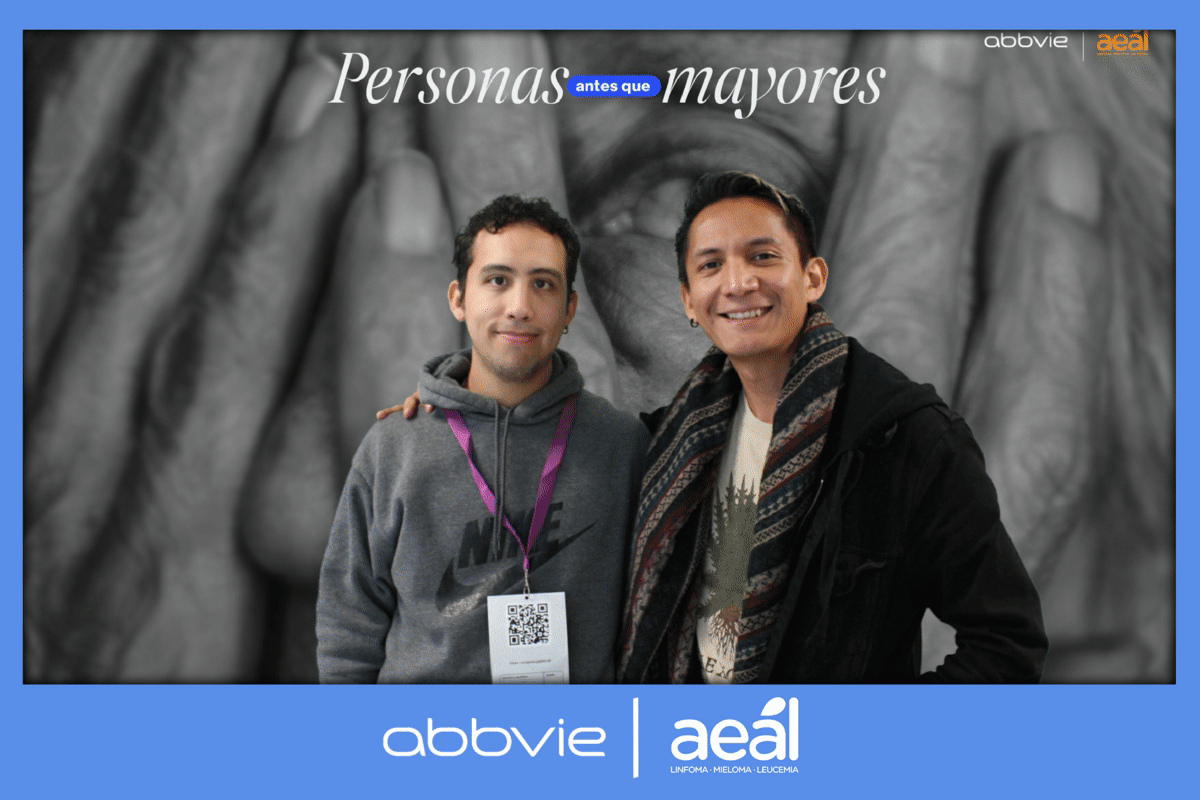 Foto del photobooth del 20 Congreso Iberoamericano de Pacientes con Cáncer