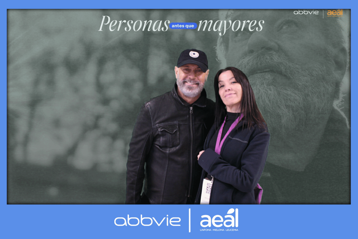 Foto del photobooth del 20 Congreso Iberoamericano de Pacientes con Cáncer